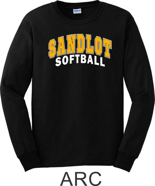 Sandlot Long Sleeve Tee- 3 designs-Matte or Glitter