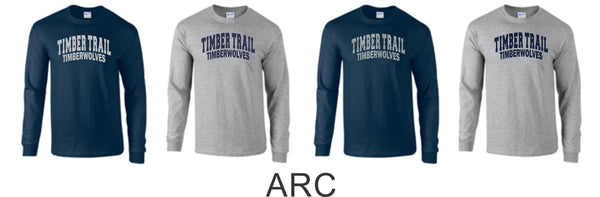 Timber Trail Basic Long Sleeve Tee- Unisex and Youth Sizes-5 designs