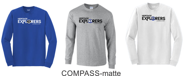 Heritage Long Sleeve Tee- Unisex and Youth Sizes-3 designs