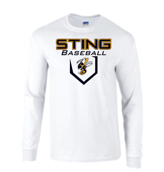 Sting Long Sleeve Tee- New Logo-Matte or Glitter