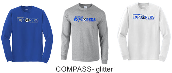Heritage Long Sleeve Tee- Unisex and Youth Sizes-3 designs