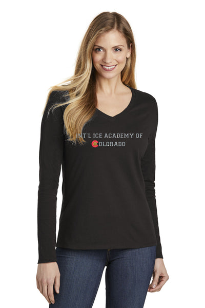 Ice Academy Ladies Long Sleeve Tee