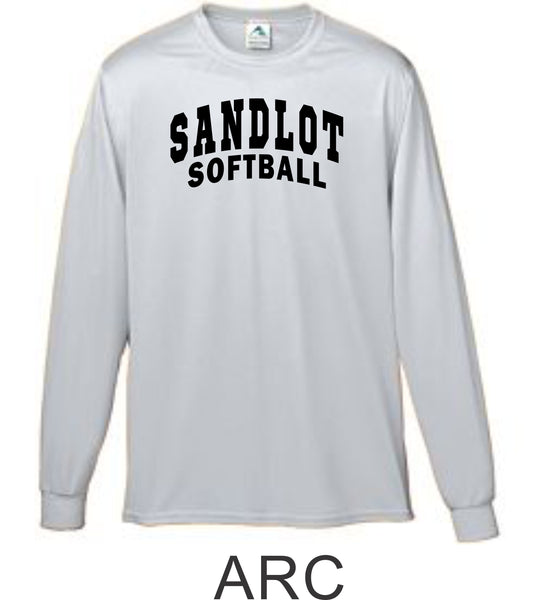 Sandlot Wicking Long Sleeve Tee- 3 designs