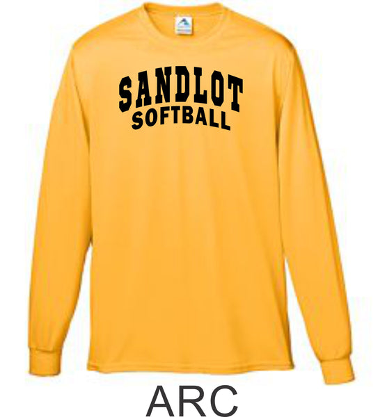 Sandlot Wicking Long Sleeve Tee- 3 designs