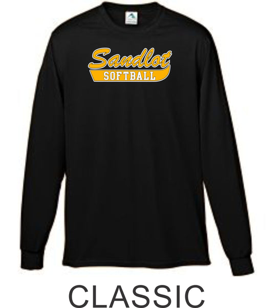 Sandlot Wicking Long Sleeve Tee- 3 designs