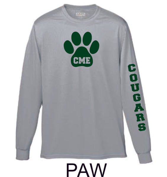 CME Wicking Long Sleeve Tee- 4 New designs
