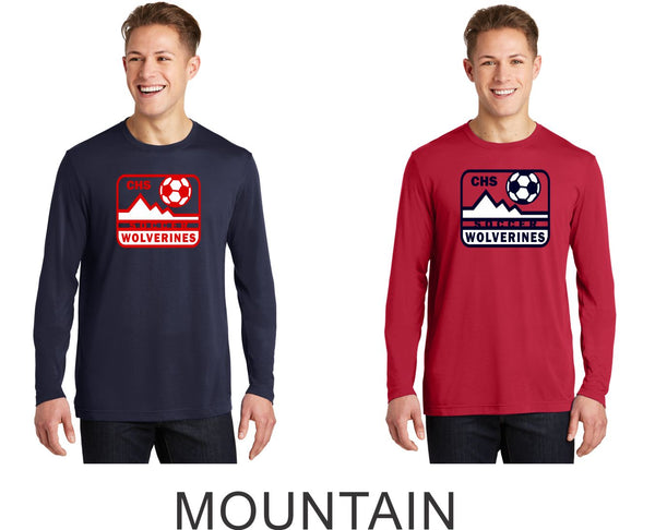 Chap Soccer Sport-Tek Unisex Long Sleeve Tee - 4 designs