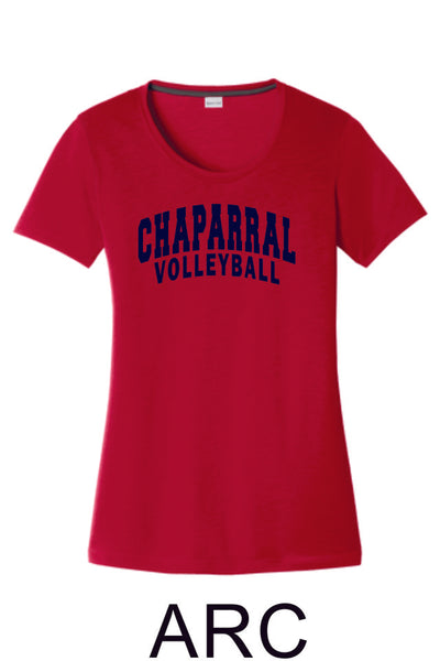 Chap Volleyball Sport-Tek Ladies Wicking Tee - 4 designs