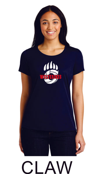 Chap Volleyball Sport-Tek Ladies Wicking Tee - 4 designs