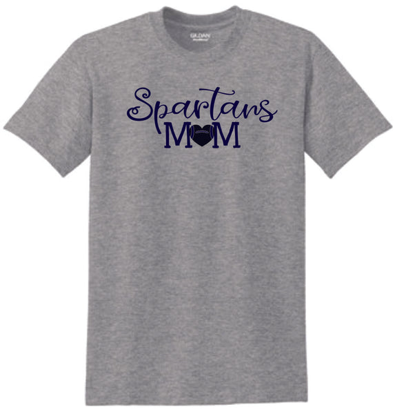 Spartans Basic MOM design Tee- Matte or Glitter