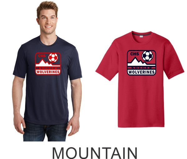 Chap Soccer Sport-Tek Unisex Wicking Tee - 4 designs