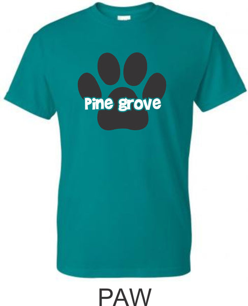 PGE Design Teal T-Shirt- 7 Designs