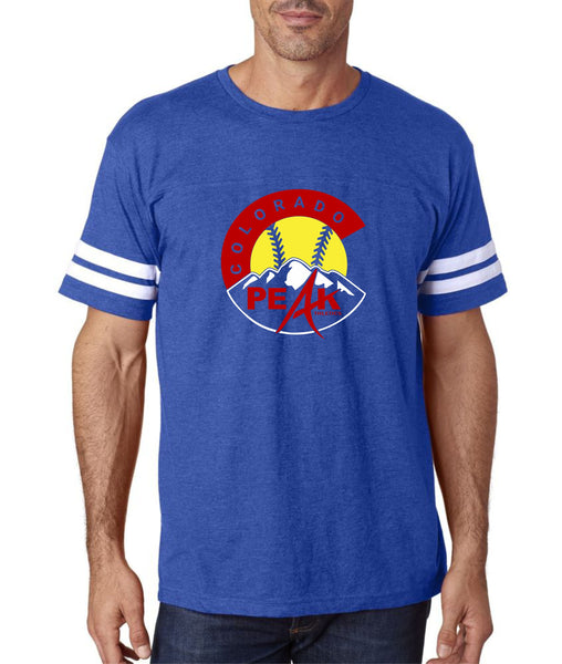 Peak Softball Unisex Varsity Tee- Matte or Glitter