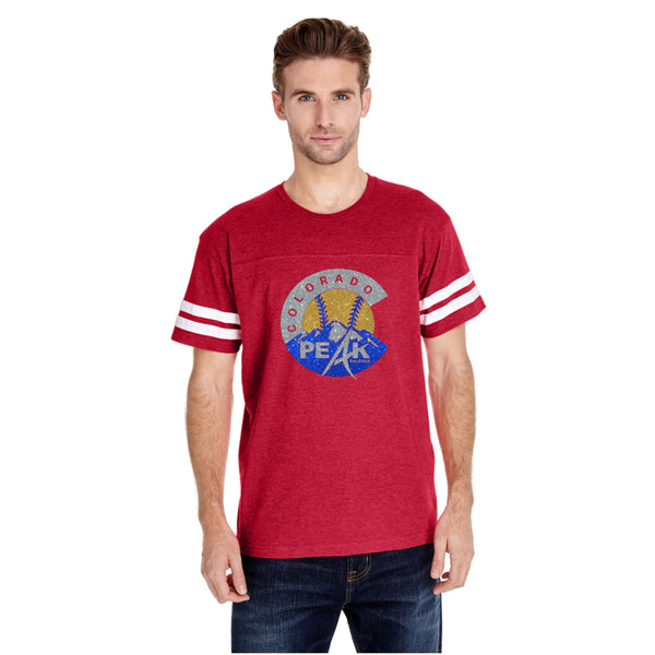 Peak Softball Unisex Varsity Tee- Matte or Glitter