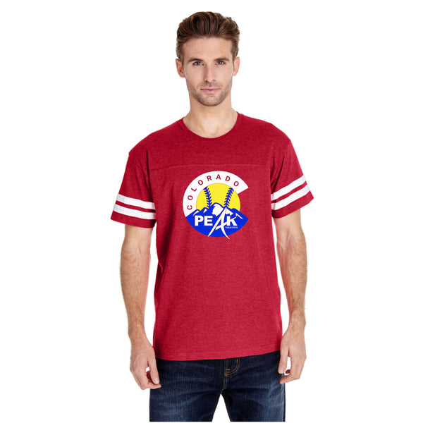 Peak Softball Unisex Varsity Tee- Matte or Glitter