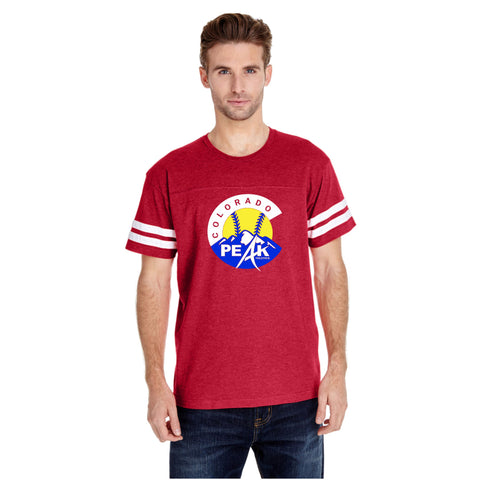 Peak Softball Unisex Varsity Tee- Matte or Glitter
