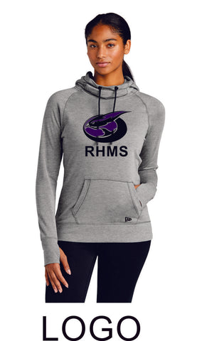 RHMS Ladies New Era Hoodie- 5 designs- Matte or Glitter