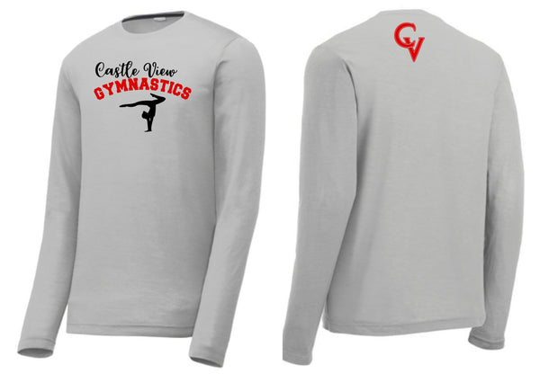 Ponderosa Gymnastics Unisex Long Sleeve Tee -Matte or Glitter