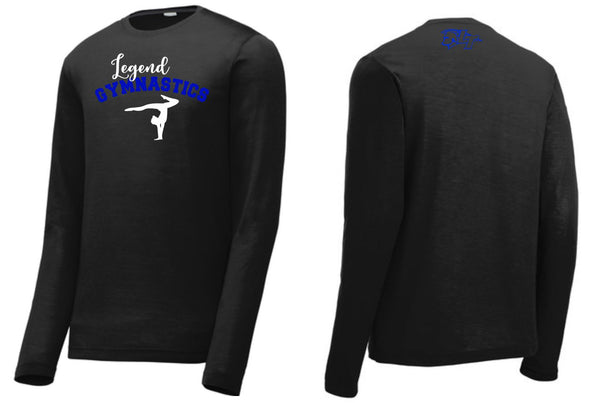 Ponderosa Gymnastics Unisex Long Sleeve Tee -Matte or Glitter