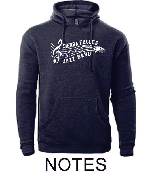 Sierra Music Premium Unisex Hoodie- 3 Designs- Matte or Glitter