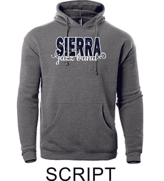 Sierra Music Premium Unisex Hoodie- 3 Designs- Matte or Glitter