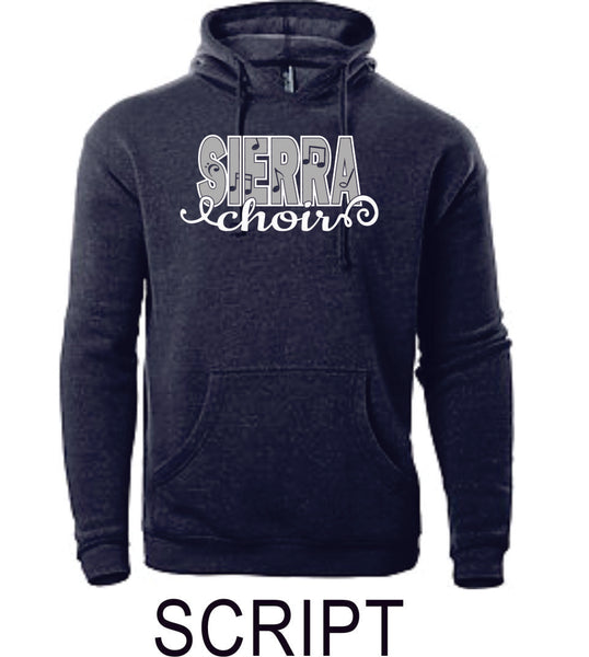 Sierra Music Premium Unisex Hoodie- 3 Designs- Matte or Glitter