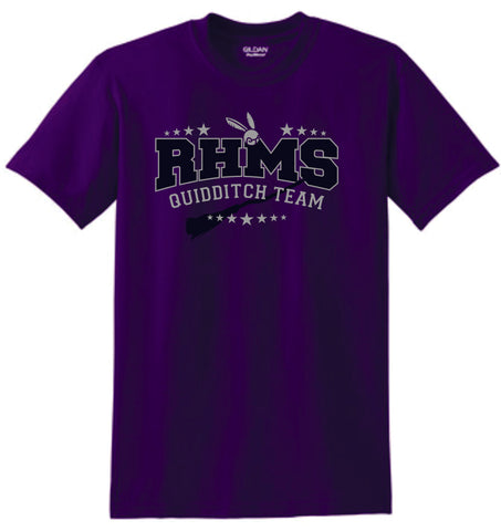 RHMS Harry Potter Club Basic Quidditch Tee- Matte or Glitter