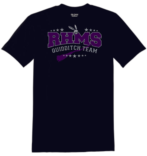 RHMS Harry Potter Club Basic Quidditch Tee- Matte or Glitter