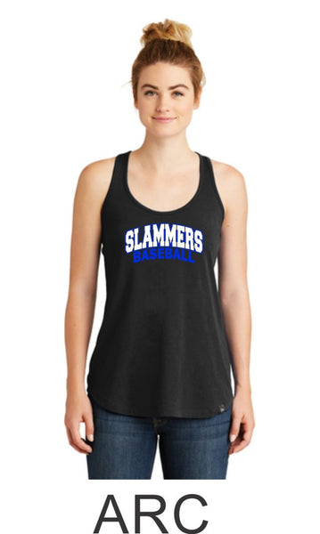 Slammers Stars New Era Racerback Tank