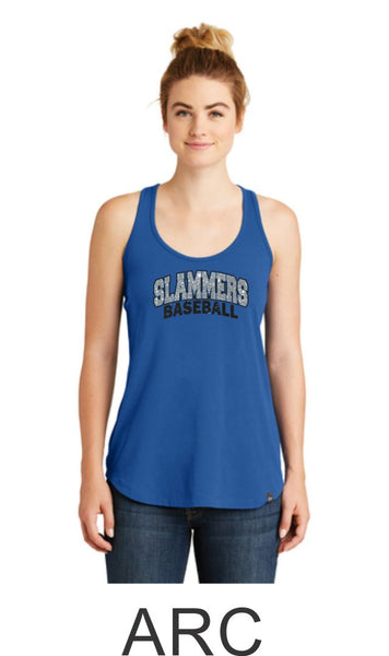 Slammers Stars New Era Racerback Tank