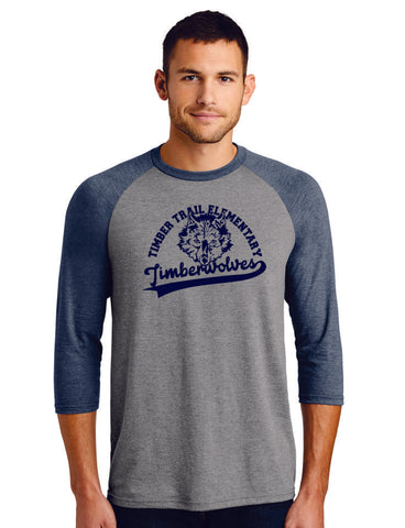 Timber Trail Ladies or Unisex Raglan Tee- 5 Designs