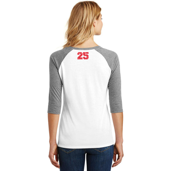 Peak Ladies Raglan- 3 designs- Matte or Glitter