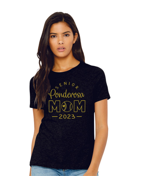 Pondo Baseball Senior Mom Tee