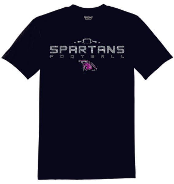 Spartans Basic SPARTANS design Tee- Matte or Glitter