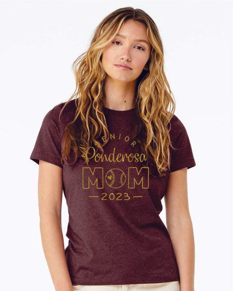 Pondo Baseball Senior Mom Tee
