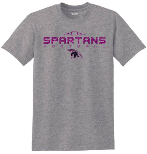 Spartans Basic SPARTANS design Tee- Matte or Glitter