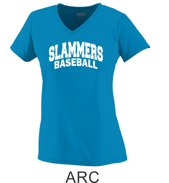 Slammers Ladies Wicking T-Shirt- 3 designs