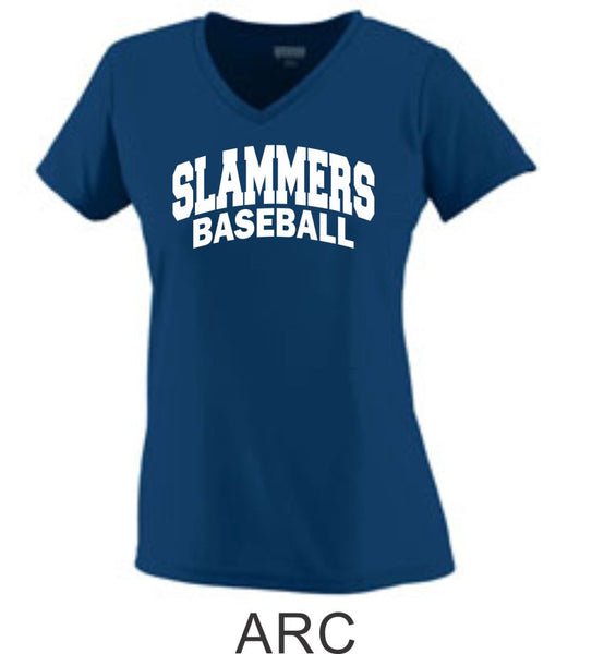 Slammers Ladies Wicking T-Shirt- 3 designs