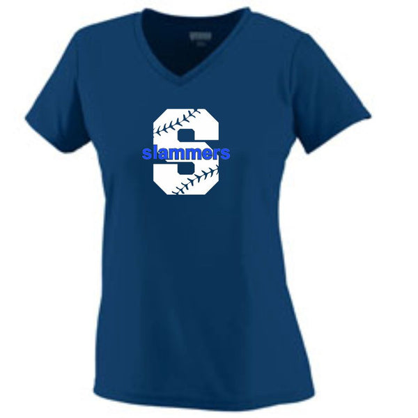 Slammers Ladies Wicking T-Shirt- 3 designs