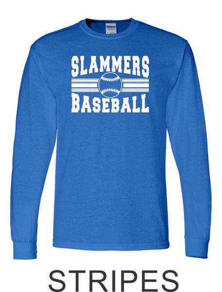 Slammers Stars Long Sleeve Tee-5 Designs