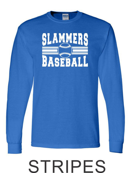 Slammers Long Sleeve Tee-5 Designs