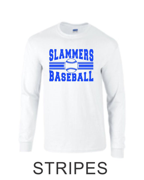 Slammers Stars Long Sleeve Tee-5 Designs