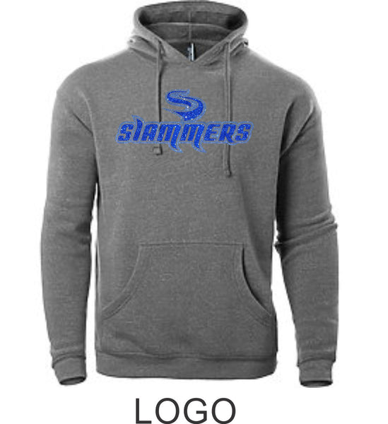 Slammers Unisex Basic Hoodie- 4 designs- Matte or Glitter