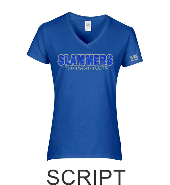 Slammers Ladies Short Sleeve Tee- 4 Designs