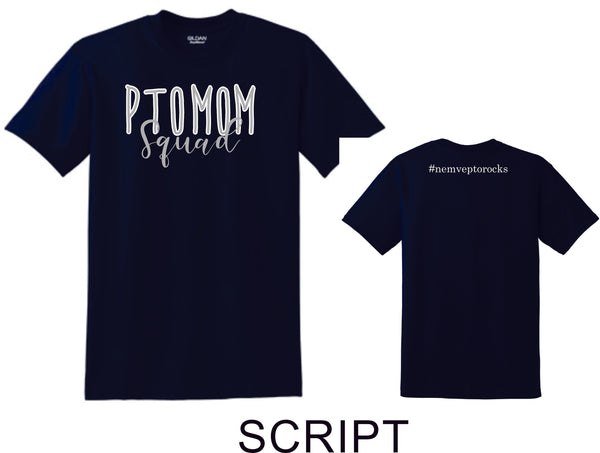 NE MVE PTO Basic SCRIPT Tee- Matte or Glitter