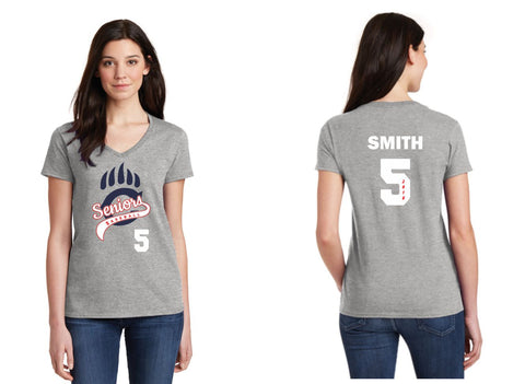 Chap Baseball Seniors Basic Tee- Matte or Glitter