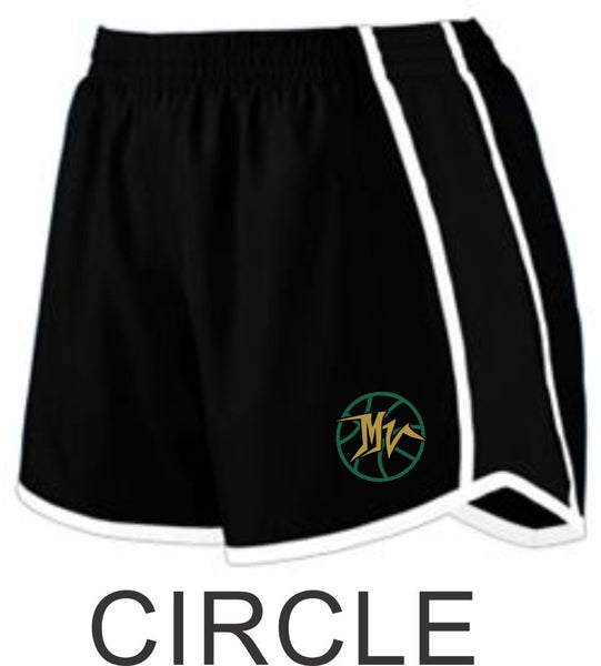 MVHS Basketball Ladies/Girls Running Shorts- 2 designs