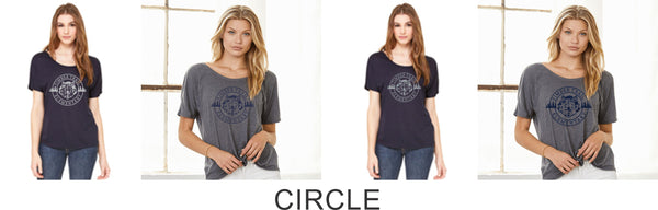 Timber Trail Ladies Slouchy Tee- 5 Designs