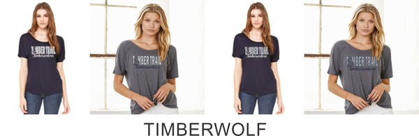 Timber Trail Ladies Slouchy Tee- 5 Designs