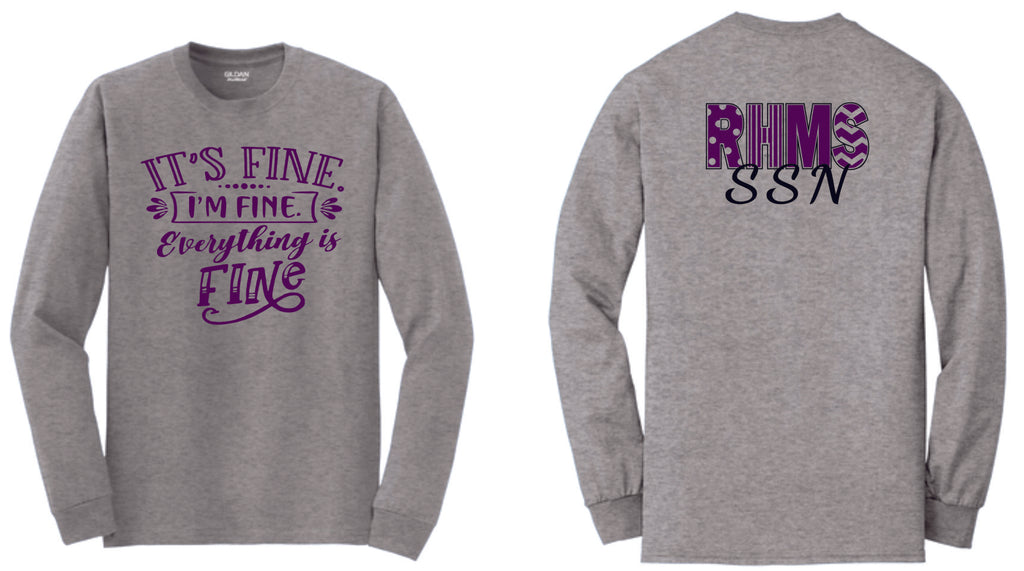 RHMS SSN Long Sleeve Tee